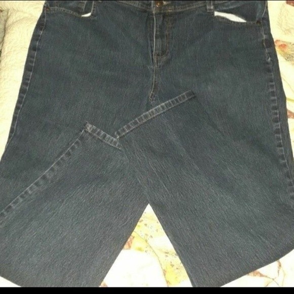 lane bryant venezia stretch classic black jeans 24 tall xxxl 3x new nwt denim - Picture 3 of 4